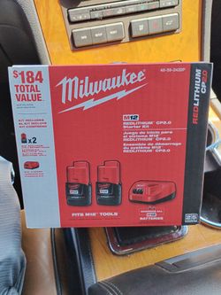 Milwaukee M12 REDLITHIUM CP2.0 Starter Kit