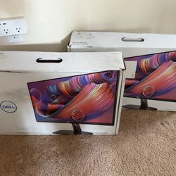 2 X Dell S2421NX 24" IPS LED FHD - AMD FreeSync - VESA - Monitor