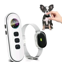 Ultra-Small Dog Shock Collar, Ultra-Light & Thin Dog Training Collar with 130...