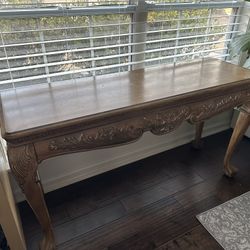 FRENCH PROVINCIAL-STYLE SOFA TABLE