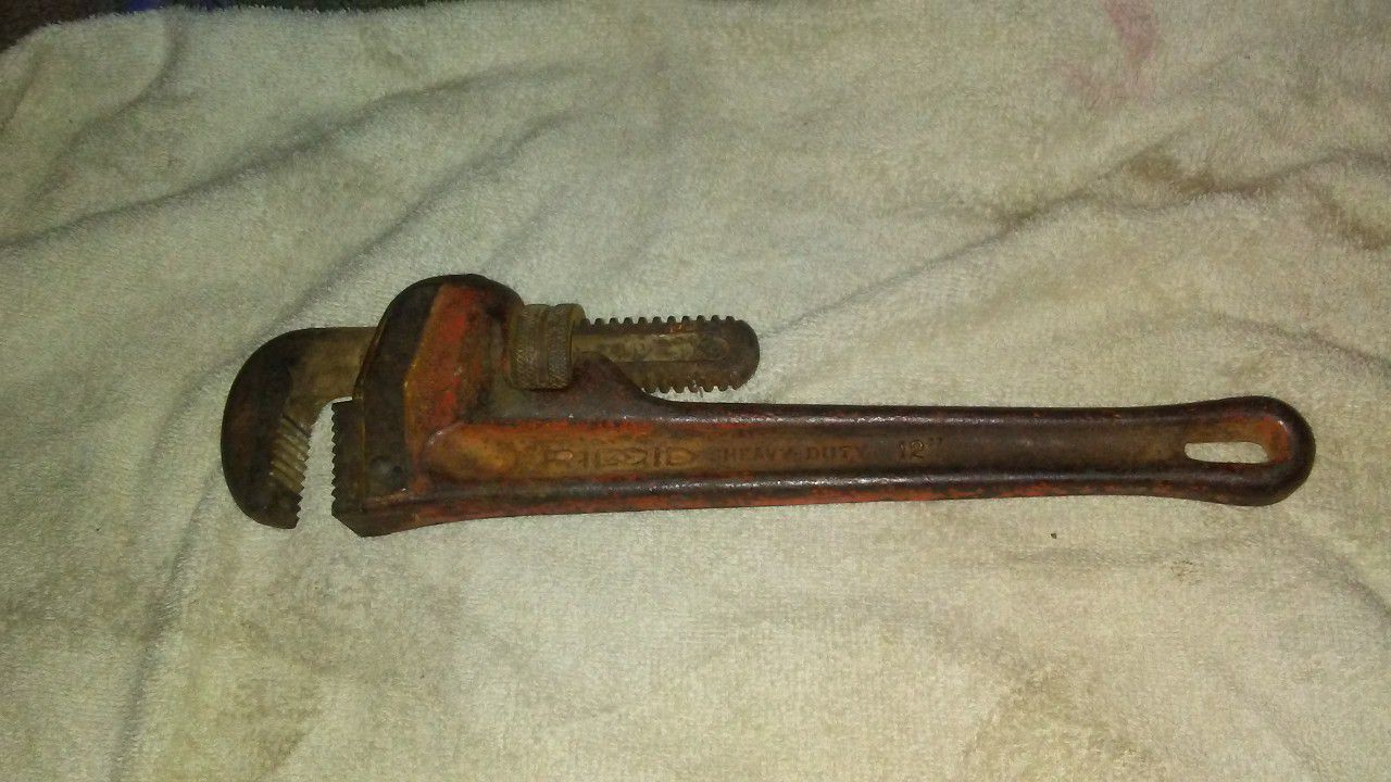 Ridge Tool Co. 12' Pipe Wrench