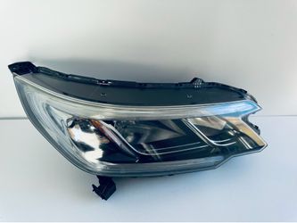 2015-16 HONDA CRV RIGHT PASSENGER SIDE HALOGEN W/ LED HEADLIGHT OEM (199)