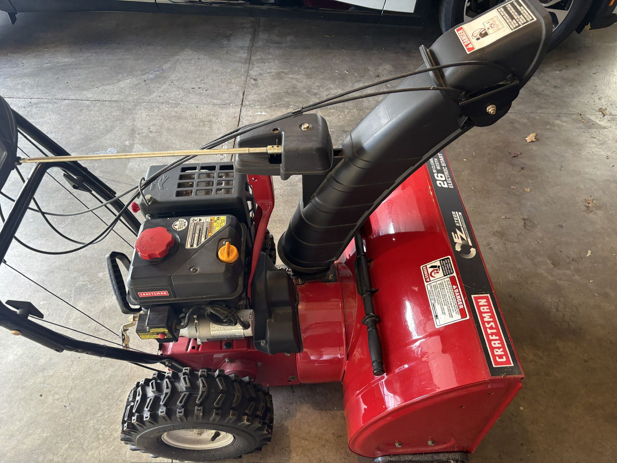 CRAFTSMAN 26-in Self-propelled Gas Snow Blower