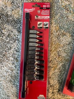 Milwaukee 11-Piece 3/8" Drive Metric Hex Bit Socket Set