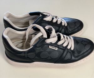 Coach sneakers used size 7