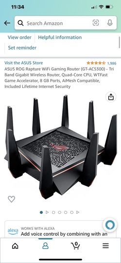 ASUS Rog 1gb Ac Gaming Router