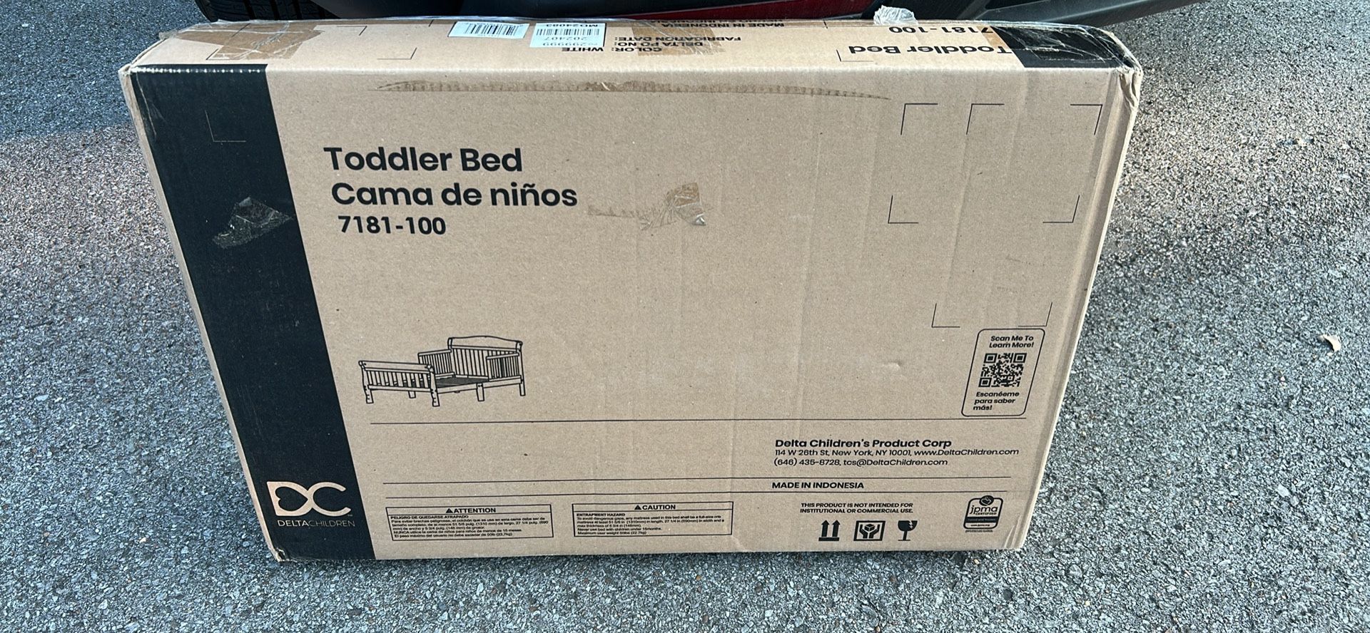 toddler bed