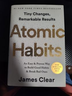 Atomic Habits by James Clear Hardcover Book