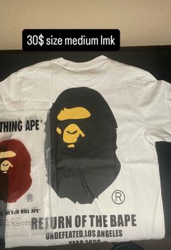 Bape tee size medium