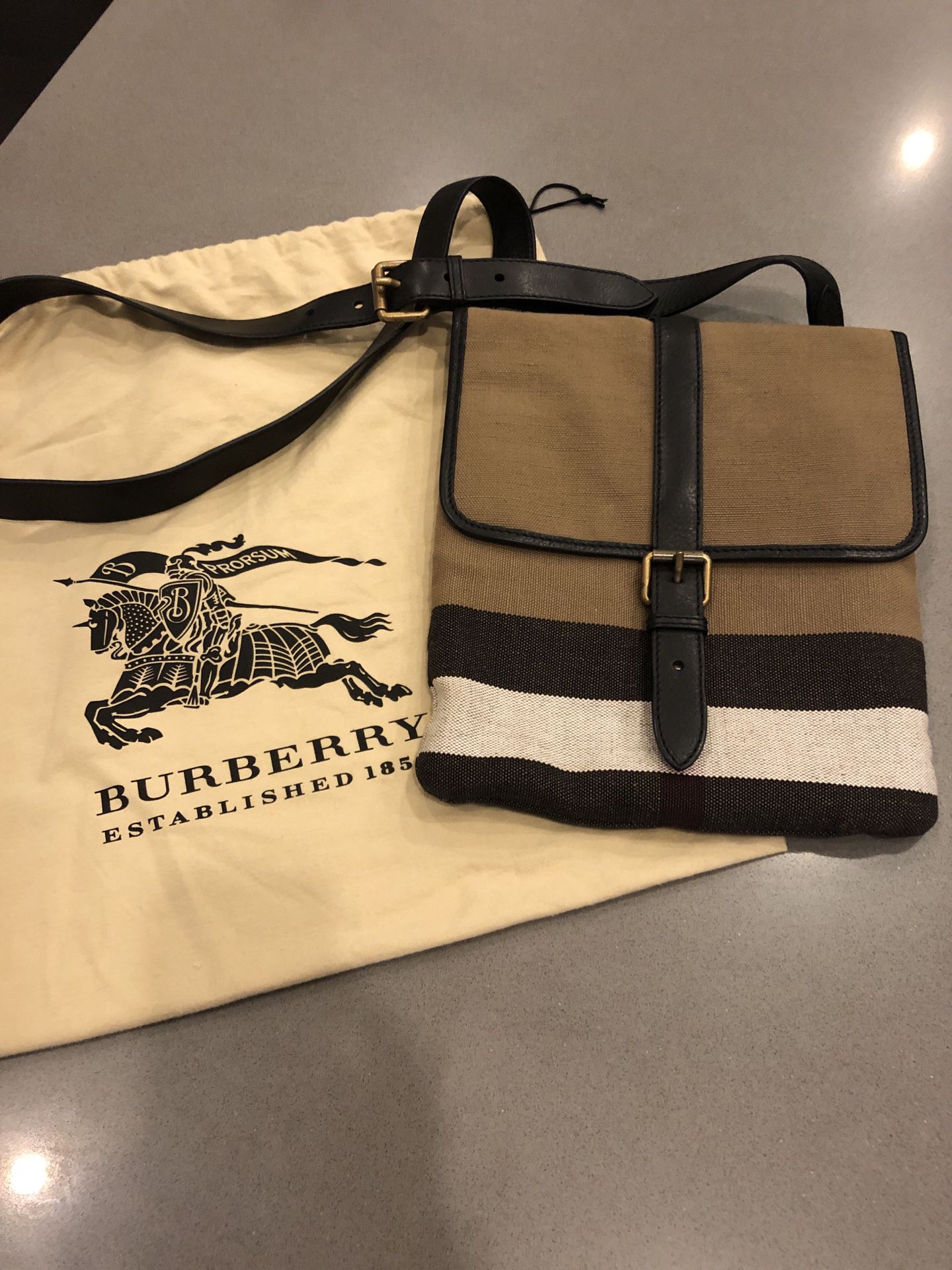 Burberry Ashby Crossbody Messenger Bag
