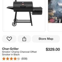 Charcoal/smoker Grill