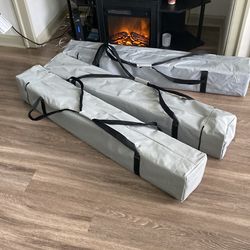 Strong sturdy Concession vendor event tent, new 10 x 10 Three-piece tents, pack, weatherproof, professional light gray (white)  90ea.