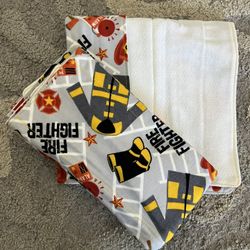 Fire Fighter Burp Cloths