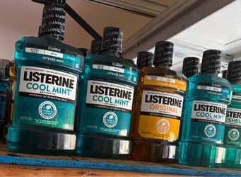 Mouthwash and Rince different sizes