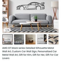 AMG GT Wall Art