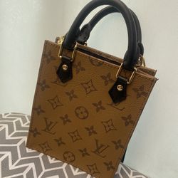 Louis Vuitton Sac Plat Brown Bags & Handbags for Women for sale