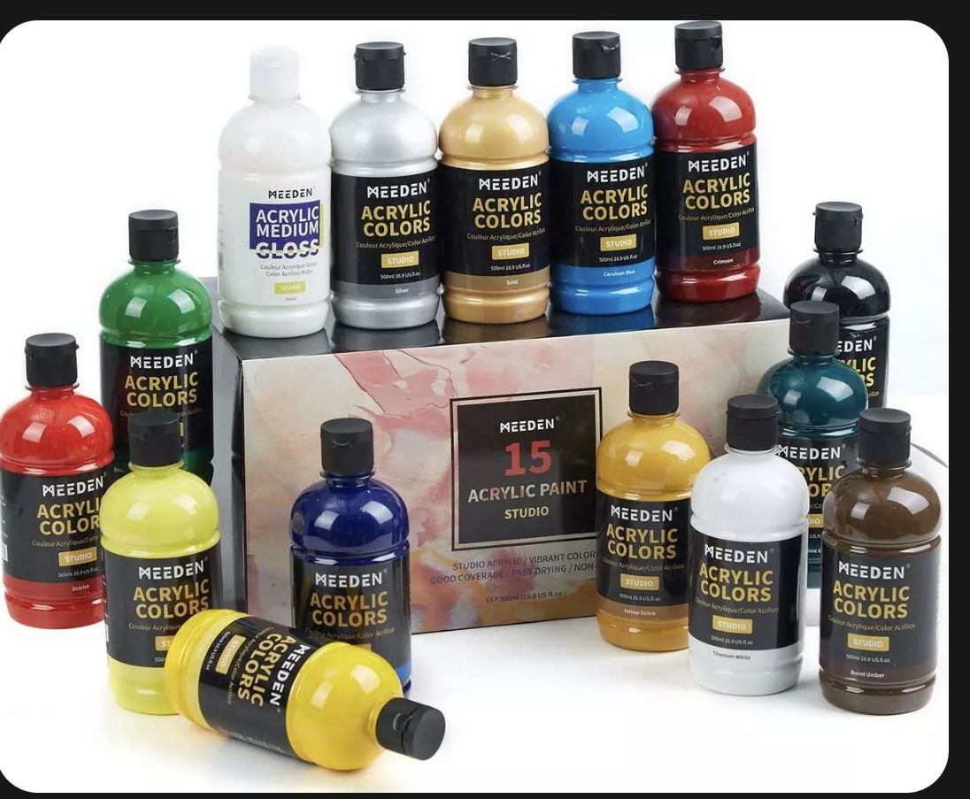 Meeden 15 Acrylic Paint Studio Paints