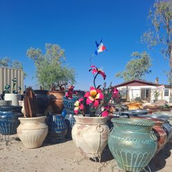 🌺20% OFF Metal Yard Art 🌵Imports🌺POTTERY🌻(READ DESCRIPTION❗️) RETAIL* WHOLESALE🔥