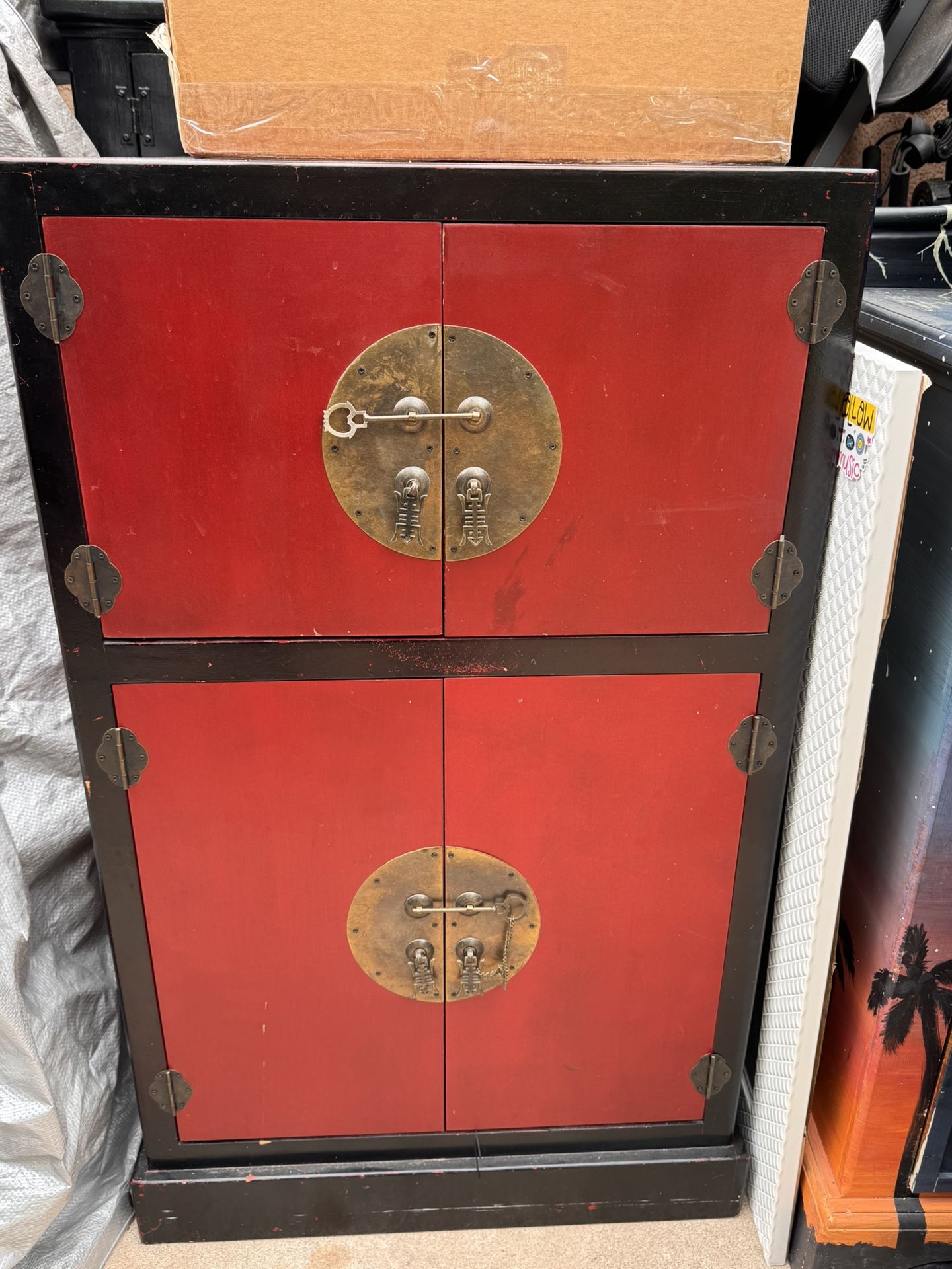 2 Accent Cabinets - Great For Home Or Yoga Studio!