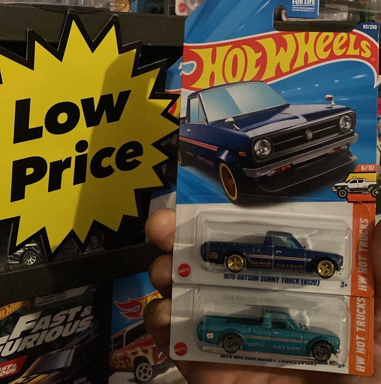 Hotwheels 1975 Datsun Sunny truck
