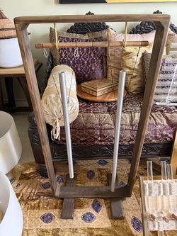 C & G Pythagorean Chimes with Custom Wooden Stand