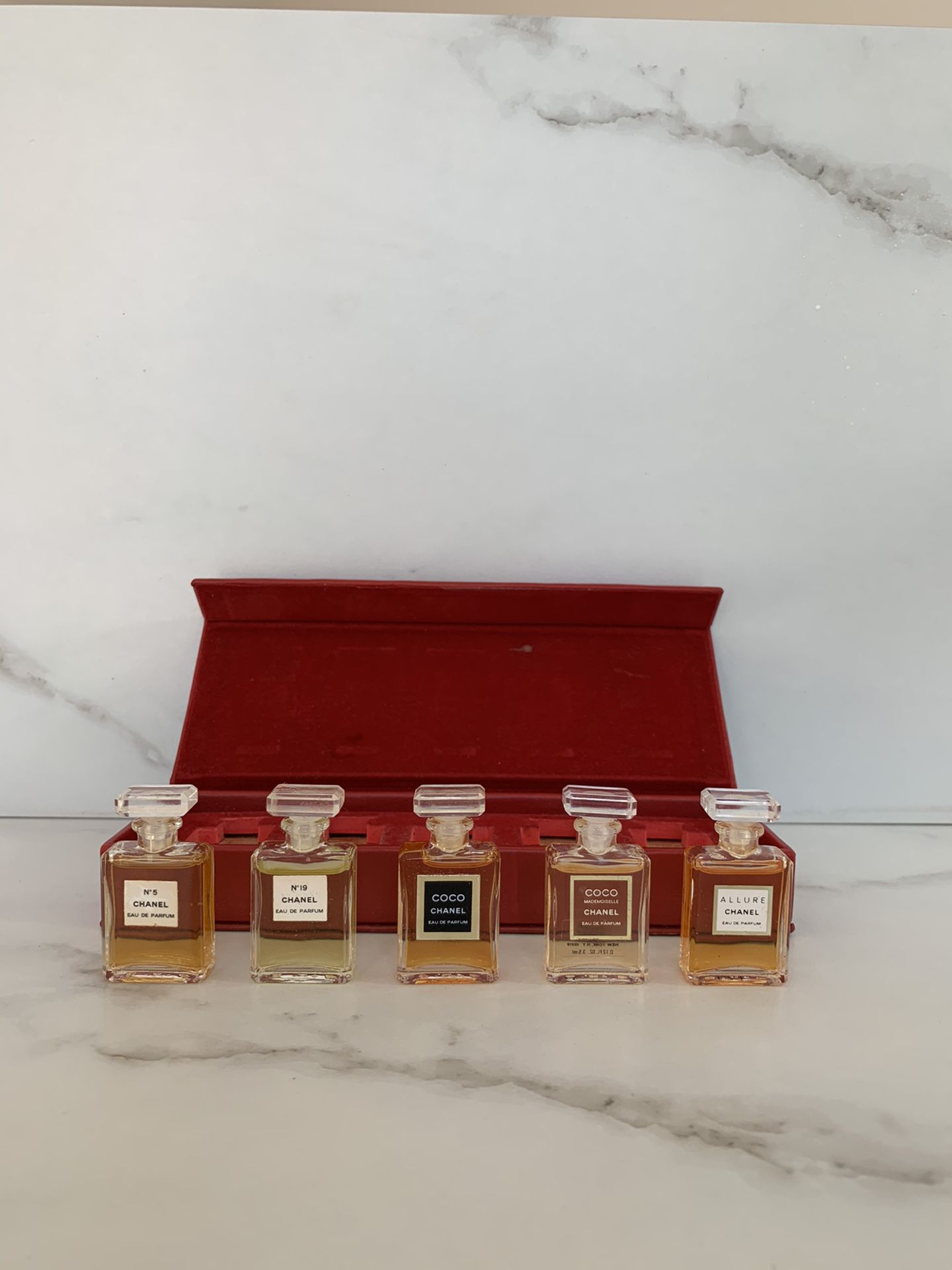 Vintage Chanel mini perfumes