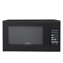 Sunbeam 0.7 cu ft 700-Watt Microwave Oven Black SGCMV807BK-07