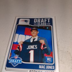 2021 Panini Rookies And Stars Mac Jones Rookie Card