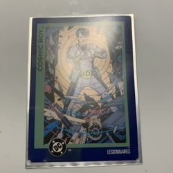 Cosmic Boy 1992 Trading Card 