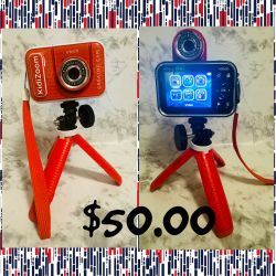 Kids Zoom Camera And Tripod