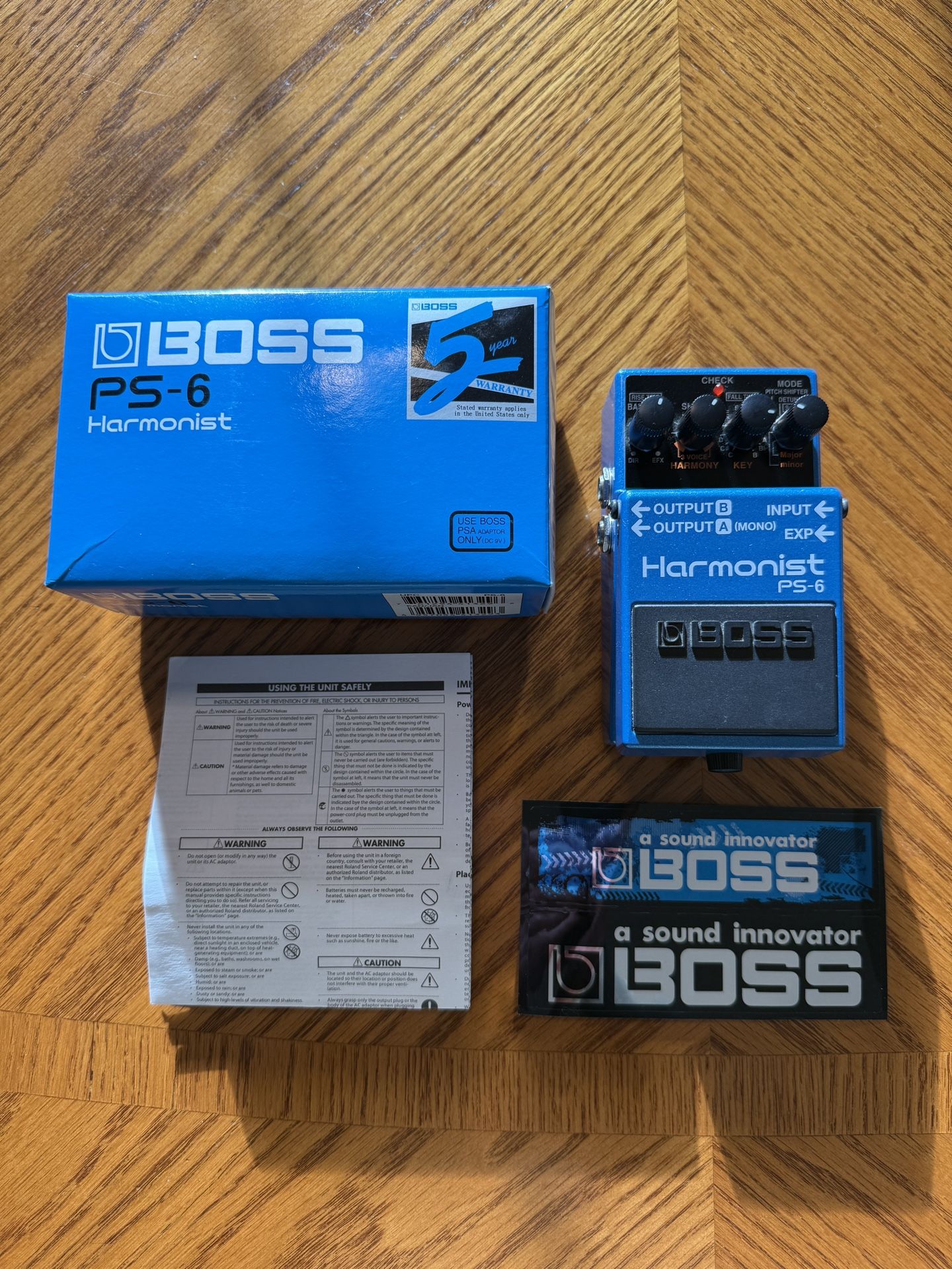 BOSS PS-6 Harmonist
