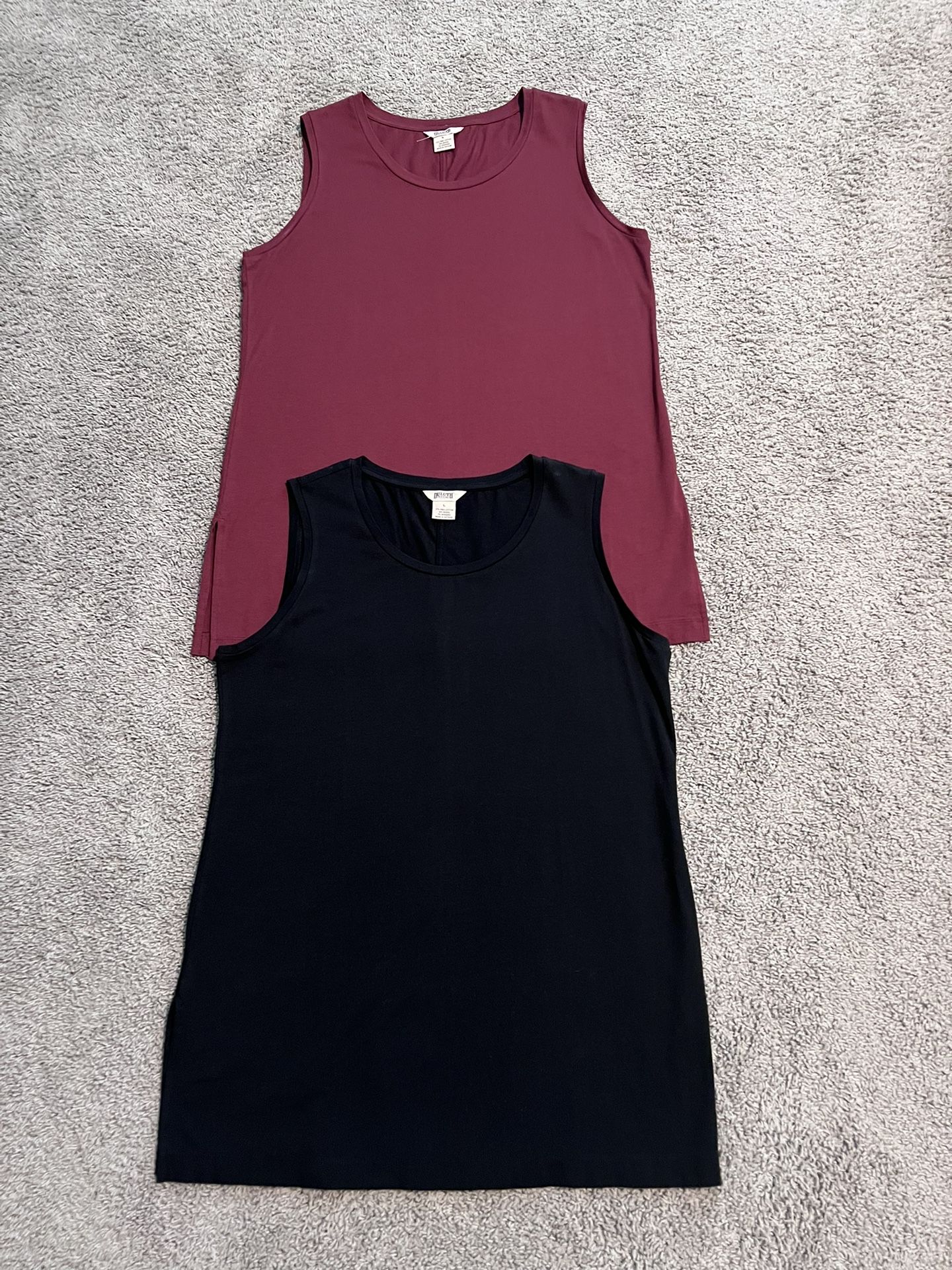 NEW Women’s Duluth Trading Company Side Slit Sleeveless Tunics- XL
