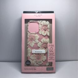 Kate Spade Hardshell Case For iPhone 13 Pro Max (6.7") Hollyhock Floral