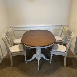 Dining Table With Four Chairs 