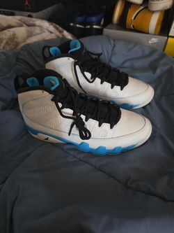Jordan 9s baby blue