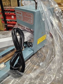 Heat Sealer For Plastic Bags, 24" Seal Length..