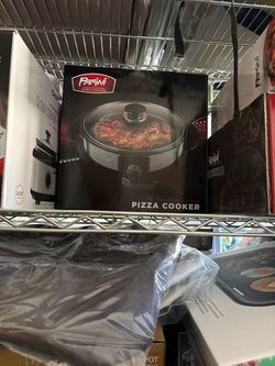 Parini 12-Inch Non-Stick Electric Pizza Cooker