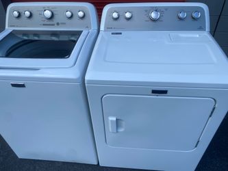 Maytag bravos washer and dryer