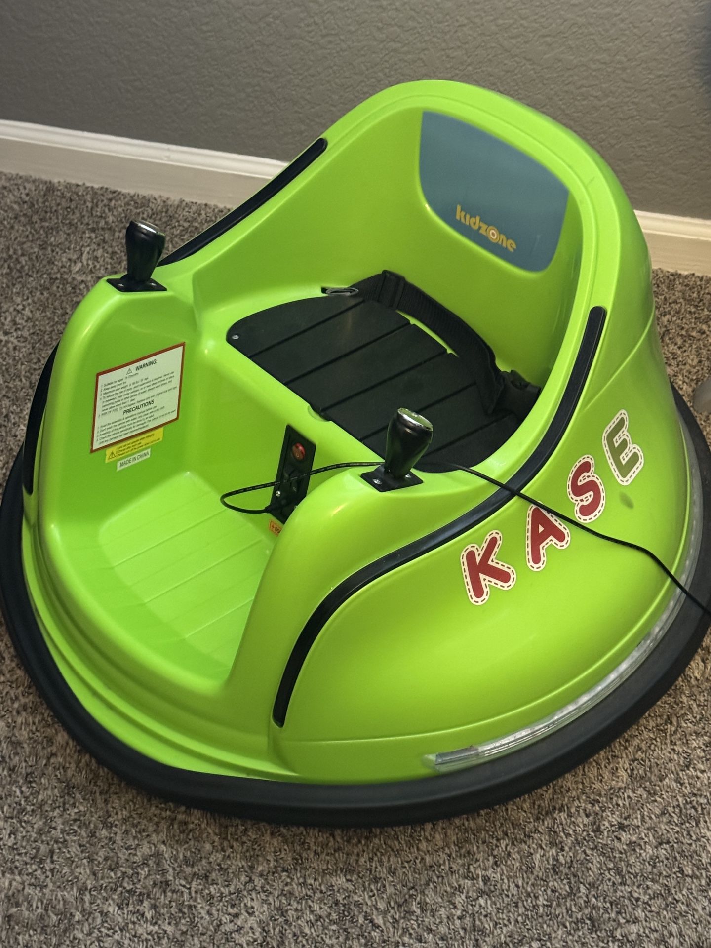 Battery Powered Bumper Car
