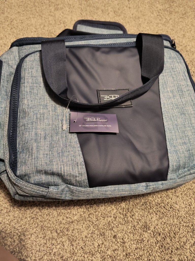 Bella Russo 12" 3-Can Holder Cooler Bag