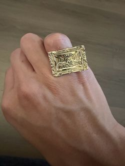 10k Last supper ring