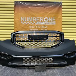 2017-2018-2019 GMC Acadia Front Bumper Complete  10055 Belknap Rd, Sugar Land, TX 77498  832**597**0840 