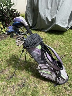 Golf Clubs + Bag