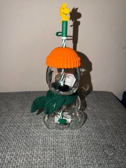 Starbucks Snoopy Glass Cup