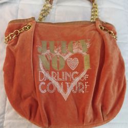 Rare Vintage Juicy Couture Bag Orange 