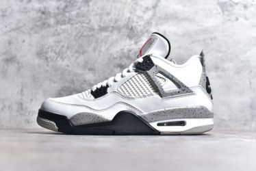 Air Jordan 4 Retro White Cement