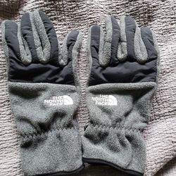 The North Face Fleece Gloves gray large