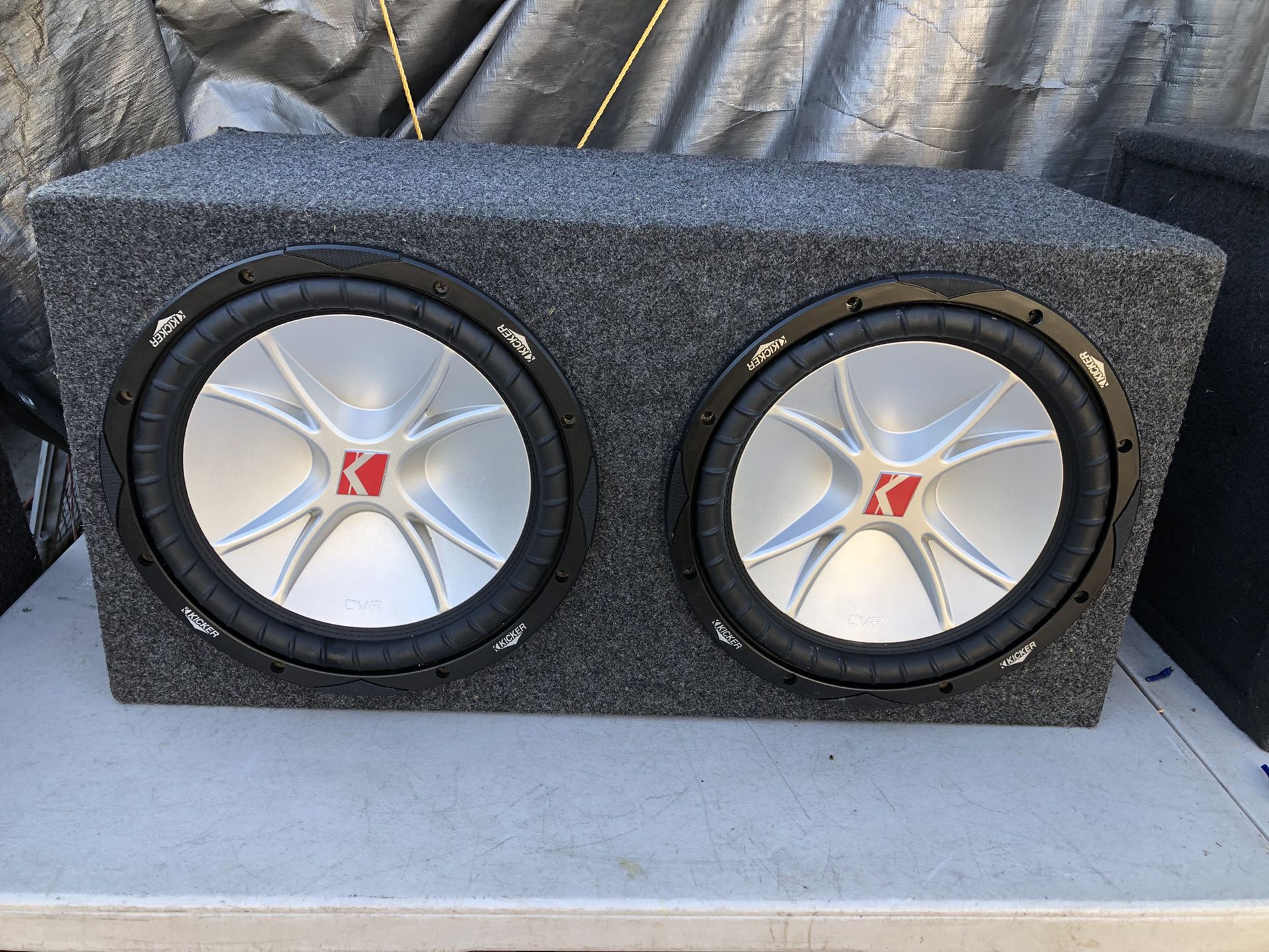 12 Inch Kicker CVR Subwoofers