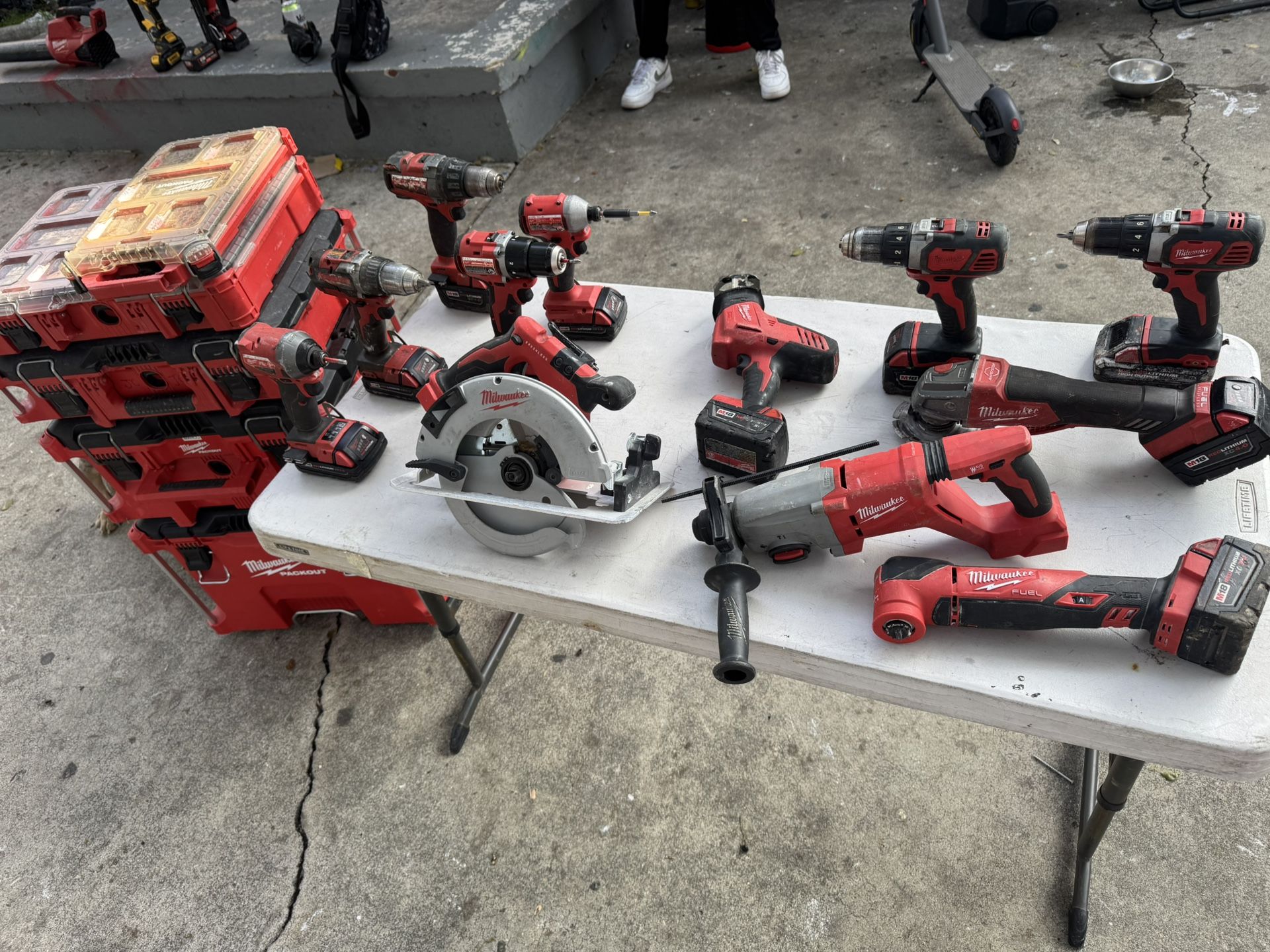 Milwaukee Tools & Packout Box