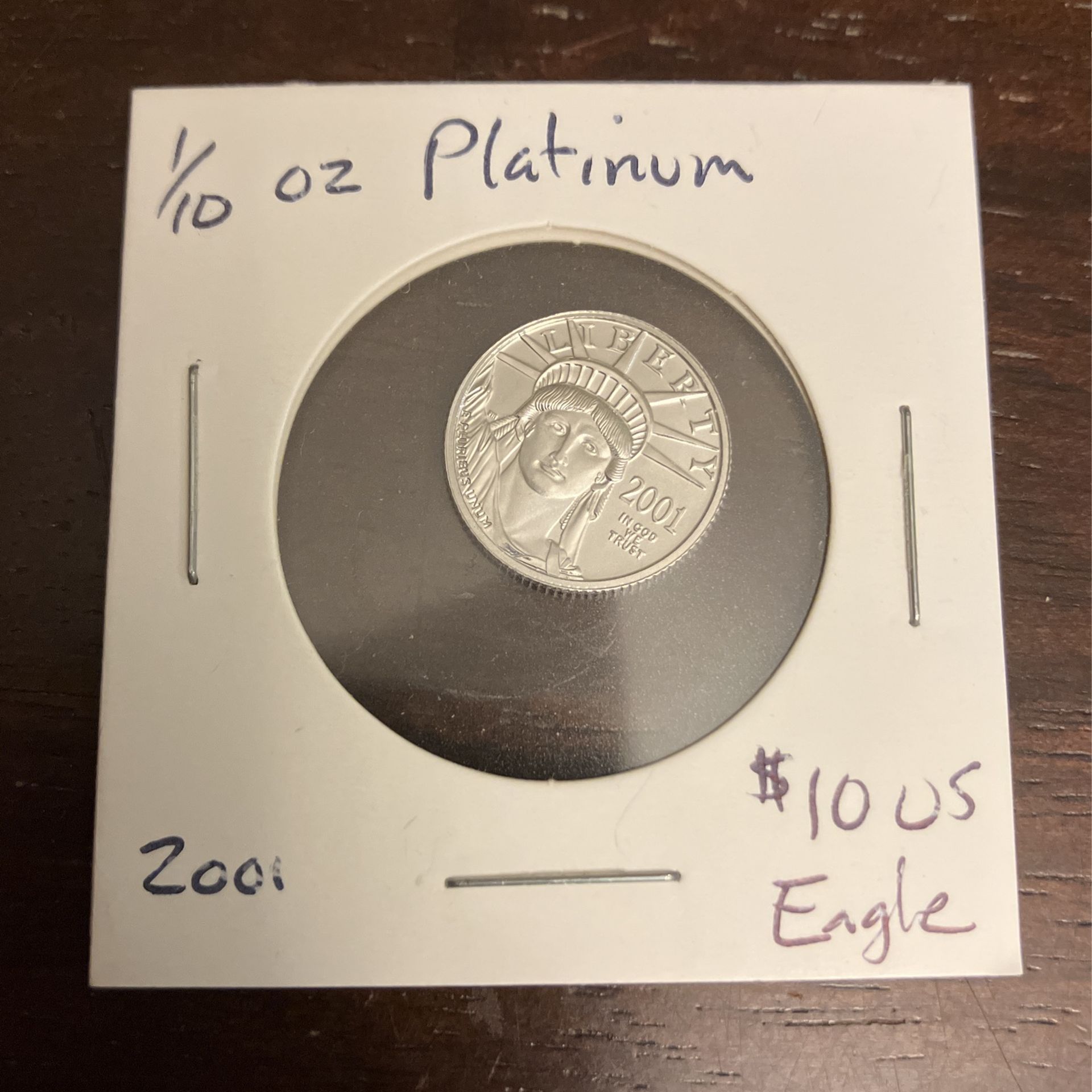 2001 1/10 Platinum Eagle